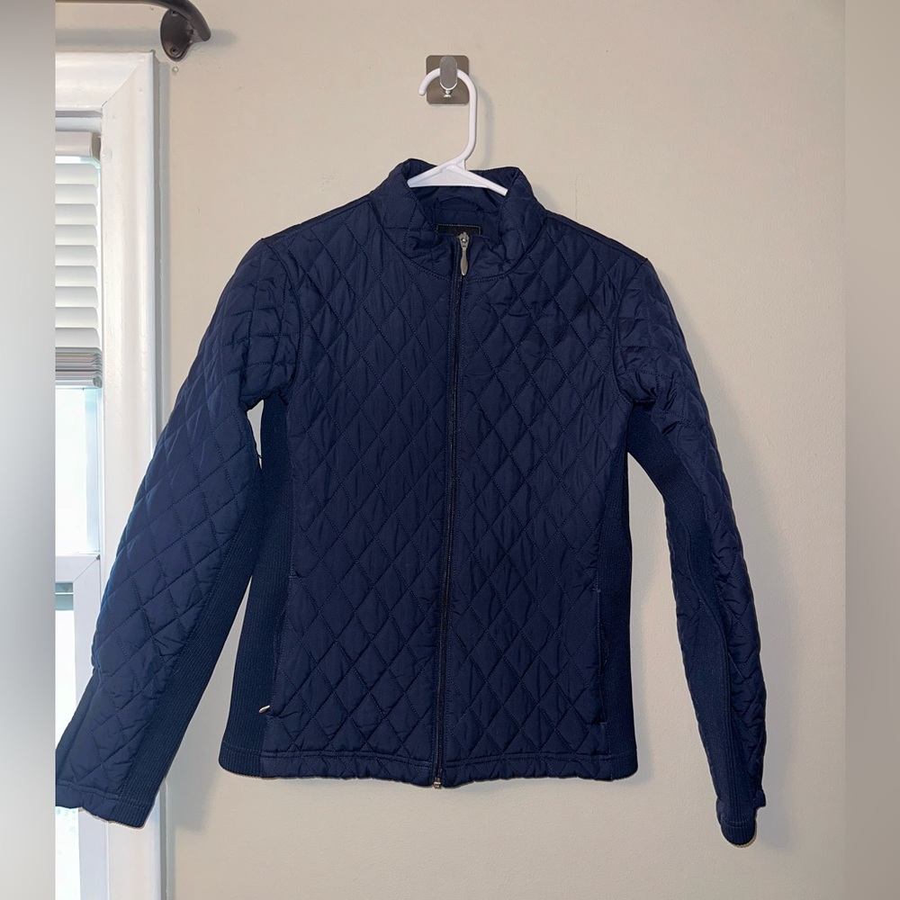Navy Straight Down jacket Size S